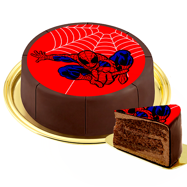 Motiv-Torte „Spiderman“