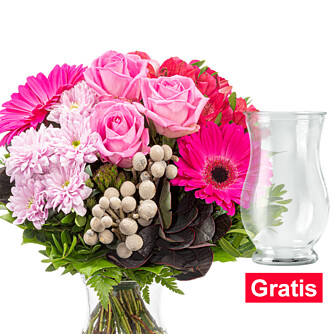 Blumenstrauß Tagtraum mit Vase
